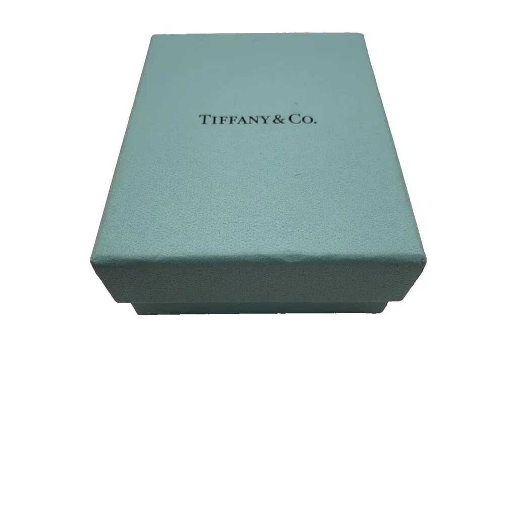Tiffany & Co Jewelry Gift Box Teal Blue 3.75